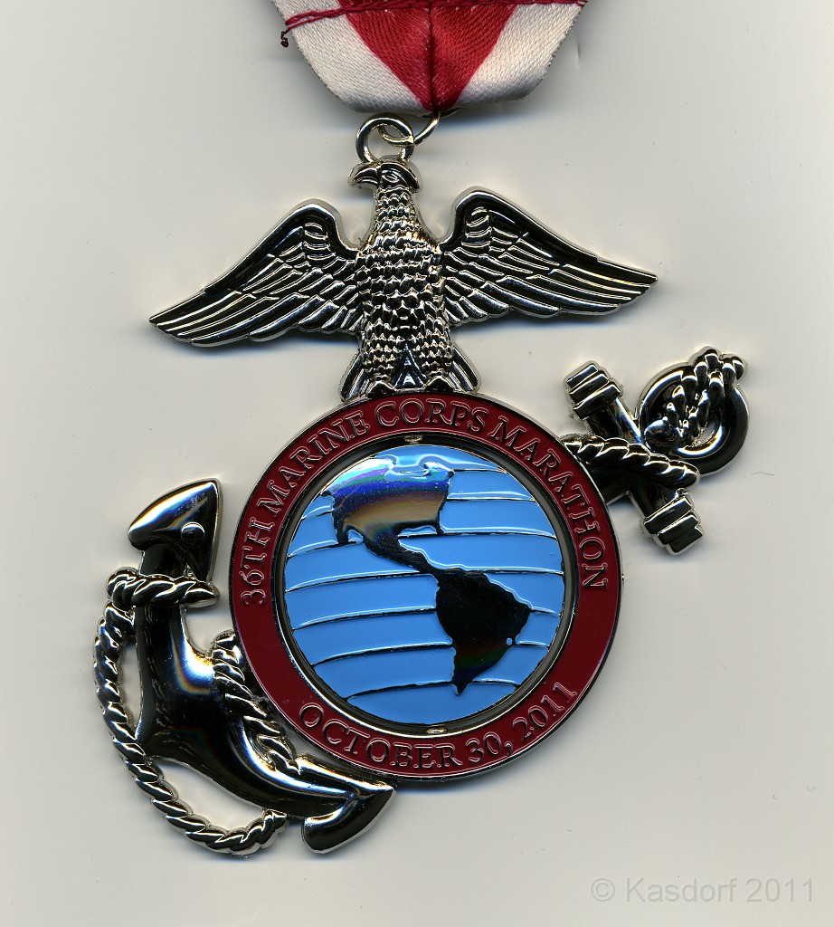 MCM 2011 355.jpg - The 36th Marine Corp Marathon in Washington DC was run on October 30, 2011. My first Marine Corp, and my second full marathon.